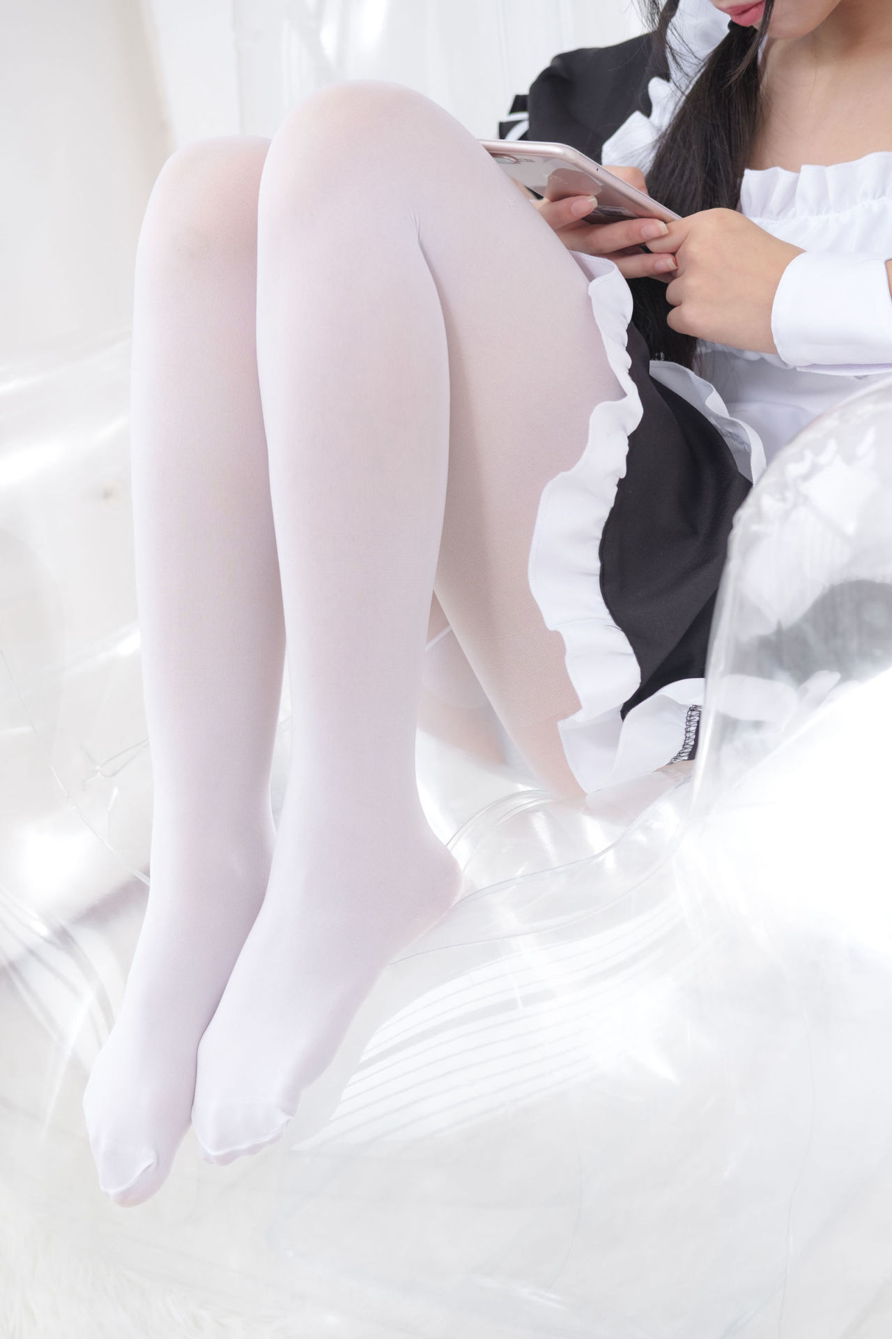 [森萝财团] BETA-015 白丝嫩嫩的厨娘 萝莉丝袜写真